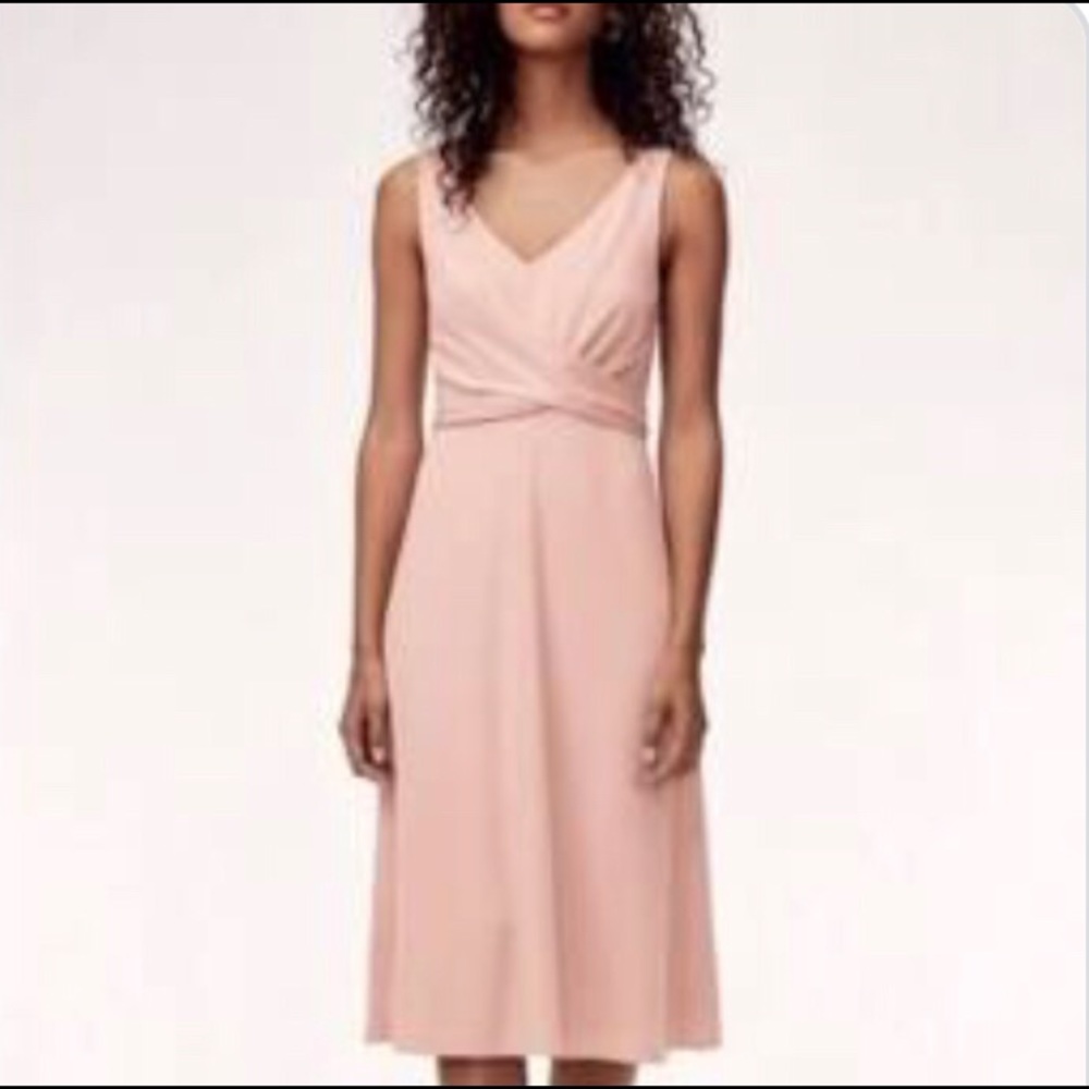 Wilfred Darrell Dress Blush Pink Size XS